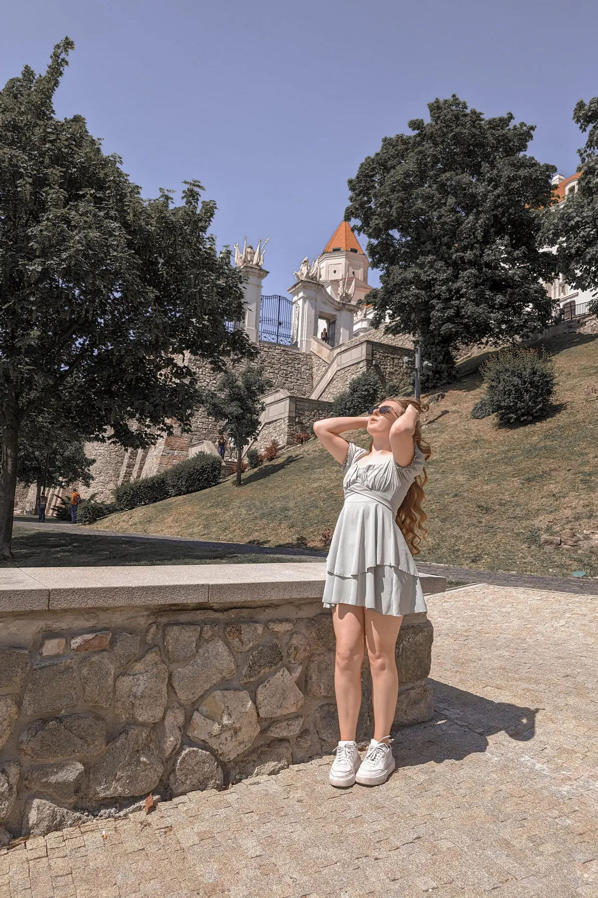 A-girls-passport-travel-blog-europe-slovakia-bratislava-castle-girl